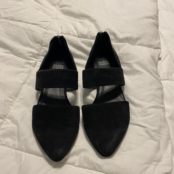 Black Eileen Fisher Flats